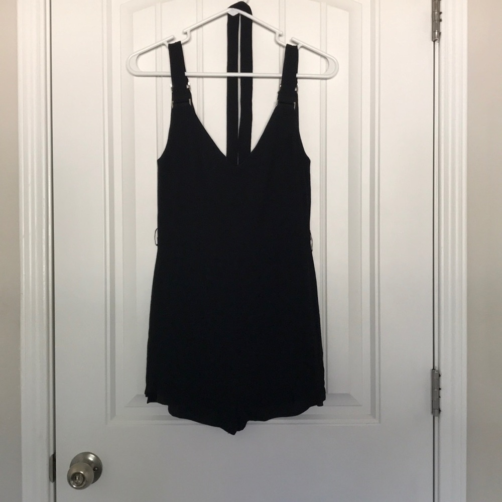 Lulus Cute black romper, never worn!
